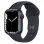 Apple Watch Series 7 GPS + Cellular 41mm Alumínio Preto com Bracelete Desportiva Preta