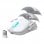 Mouse wireless Newskill Arakne Elite Ivory RGB 16000 DPI bianco