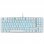 Mars Gaming MKREVOPRO Teclado Gaming Mecánico Blanco Switch Azul