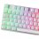 Mars Gaming MKREVOPRO Teclado Gaming Mecánico Blanco Switch Azul