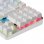 Mars Gaming MKREVOPRO Teclado Gaming Mecánico Blanco Switch Marrón