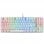 Mars Gaming MKREVOPRO Teclado Gaming Mecánico Blanco Switch Rojo