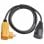 Brennenstuhl Cable Alargador de Protección 2m Negro