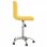VidaXL Silla de Oficina Giratoria de Tela Amarilla Mostaza
