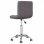 VidaXL Silla de Oficina Giratoria Tela Gris Taupe
