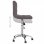 VidaXL Silla de Oficina Giratoria Tela Gris Taupe