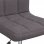 VidaXL Silla de Oficina Giratoria Tela Gris Taupe
