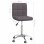VidaXL Silla de Oficina Giratoria Tela Gris Taupe