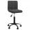 VidaXL Silla de Oficina Giratoria de Terciopelo Negro