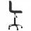VidaXL Silla de Oficina Giratoria de Terciopelo Negro