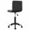VidaXL Silla de Oficina Giratoria de Terciopelo Negro