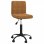 VidaXL Silla de Oficina Giratoria de Terciopelo Marrón