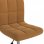 VidaXL Silla de Oficina Giratoria de Terciopelo Marrón