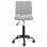 VidaXL Silla de Oficina Giratoria de Terciopelo Gris Claro