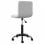 VidaXL Silla de Oficina Giratoria de Terciopelo Gris Claro
