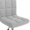 VidaXL Silla de Oficina Giratoria de Terciopelo Gris Claro