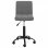 VidaXL Silla de Oficina Giratoria de Terciopelo Gris Oscuro