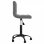 VidaXL Silla de Oficina Giratoria de Terciopelo Gris Oscuro