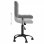 VidaXL Silla de Oficina Giratoria de Terciopelo Gris Oscuro