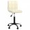 VidaXL Silla de Oficina Giratoria de Terciopelo Crema