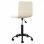 VidaXL Silla de Oficina Giratoria de Terciopelo Crema