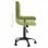 VidaXL Silla de Oficina Giratoria de Terciopelo Verde Claro