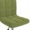 VidaXL Silla de Oficina Giratoria de Terciopelo Verde Claro