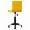 VidaXL Silla de Oficina Giratoria de Terciopelo Amarilla Mostaza
