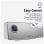 Universal Blue Melide 4020X Calefactor Split de Baño con Wifi 2000W Acero Inoxidable