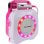 Dynasonic DK-201 Altifalante Karaoke com Microfone Rosa