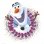 Erik Disney Frozen Olaf Druck 30x30cm