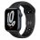 Apple Watch Series 7 Nike GPS 45mm Aluminio Medianoche con Correa Deportiva Antracita Negra