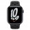 Apple Watch Series 7 Nike GPS + Cellular 45mm Aluminio Medianoche con Correa Deportiva Negra