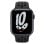 Apple Watch Series 7 Nike GPS + Cellular 45mm Aluminio Medianoche con Correa Deportiva Negra