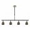 Fabrilamp Colgante Beethoven Negro Oro 4xgu10