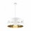 Fabrilamp Colgante Niebla 1xe27 Blanco Blanco Oro 50d