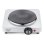 Cuisinière Électrique 1 Brûleur 1500W Blanche Adler