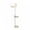 Fabrilamp Pie De Salón Sirio Conexión Usb 1xe27 Cuero Pantalla Beige