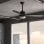 Cecotec EnergySilence Aero 5290 Stone Pro Ventilador de Techo con Luz LED y Mando 35W Negro