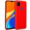 Custodia in silicone rosso freddo per Xiaomi Redmi 9C