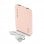 Cool Power Bank 5000 mAh Micro-USB Leather Rosa