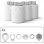 Tado Kit inicio V3+ Termóstato de Aquecimento Inteligente e Pacote Quattro Termóstatos Inteligentes Complementares