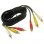 Cable Audio Vídeo RCA Macho/Macho 13m