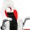 Silla Racing Sports Blanca/Negra
