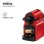 Nespresso Krups Inissia Roja