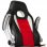 Silla Racing Sports Negra/Roja
