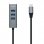 Aisens  A109-0508 HUB USB 3.1 Tipo-C 4 Portas Cinzento