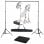 vidaXL Kit Studio Photo 3 Spots + Fond + Parapluie