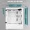 Antec NX410 Tempered Glass ARGB USB 3.0 Weiß