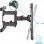 Holmios Soporte de Pared Giratorio para TV 43"-90" VESA 800x400 Máx. 60Kg